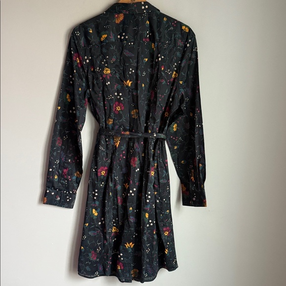 UNTUCKit Ellery Button Up Shirt Long Sleeve Floral Dress 12 - Picture 3 of 12
